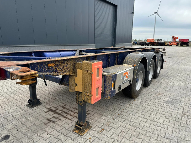 Semi-remorque porte-conteneur/ Caisse mobile Van Hool 20FT/30FT, ADR (EX/II, EX/III, FL, AT), BPW + drum, ALCOA, galvanized, liftaxle, NL-Chassis: photos 11