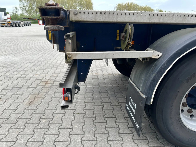 Semi-remorque porte-conteneur/ Caisse mobile Van Hool 20FT/30FT, ADR (EX/II, EX/III, FL, AT), BPW + drum, ALCOA, galvanized, liftaxle, NL-Chassis: photos 14
