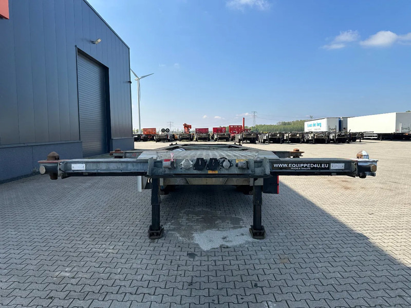 Semi-remorque porte-conteneur/ Caisse mobile Van Hool 20FT/30FT, ADR (EX/II, EX/III, FL, AT), BPW + drum, ALCOA, galvanized, liftaxle, NL-Chassis: photos 6