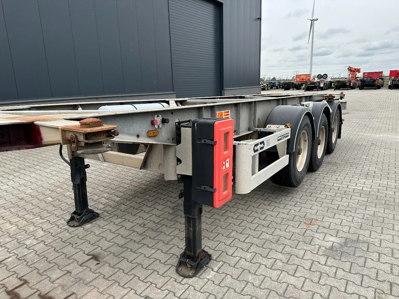 Semi-remorque porte-conteneur/ Caisse mobile Van Hool 20FT/30FT, ADR (EX/II, EX/III, FL, AT), BPW + drum, ALCOA, galvanized, liftaxle, NL-Chassis: photos 11