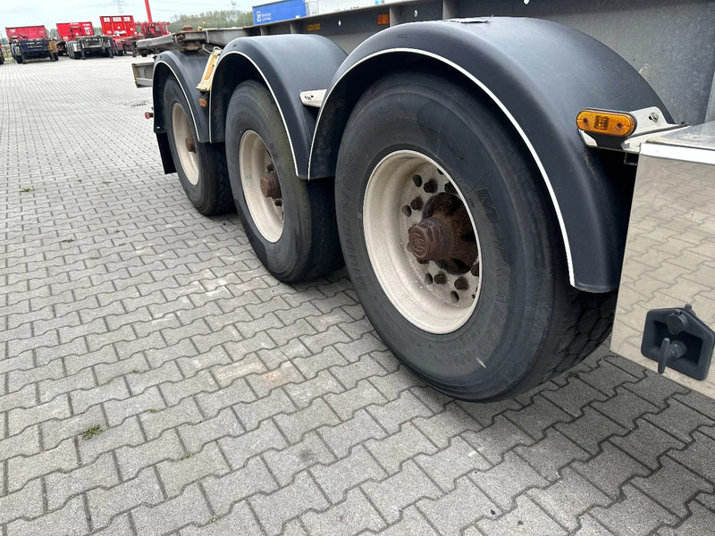 Semi-remorque porte-conteneur/ Caisse mobile Van Hool 20FT/30FT, ADR (EX/II, EX/III, FL, AT), BPW + drum, ALCOA, galvanized, liftaxle, NL-Chassis: photos 18
