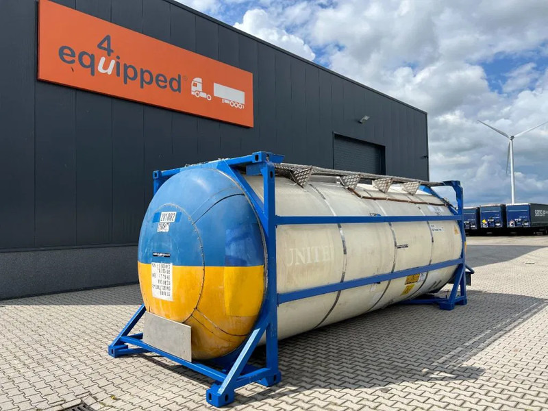 Van Hool 20FT SWAPBODY 28.075L, UN PORTABLE, T11, valid 5Y- + CSC inspection: 10/2025 - Conteneur citerne: photos 1 Van Hool 20FT SWAPBODY 28.075L, UN PORTABLE, T11, valid 5Y- + CSC inspection: 10/2025 - Conteneur citerne: photos 1