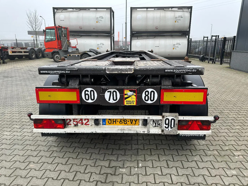 Semi-remorque porte-conteneur/ Caisse mobile Van Hool 20FT Tipping-chassis, ADR (EX/II, EX/III, FL, AT), SAF, 2 liftaxles: photos 17 Semi-remorque porte-conteneur/ Caisse mobile Van Hool 20FT Tipping-chassis, ADR (EX/II, EX/III, FL, AT), SAF, 2 liftaxles: photos 17