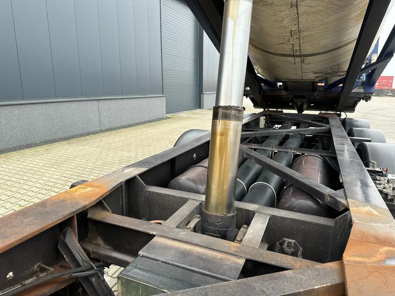 Semi-remorque porte-conteneur/ Caisse mobile Van Hool 20FT Tipping-chassis, ADR (EX/II, EX/III, FL, AT), SAF, 2 liftaxles: photos 6 Semi-remorque porte-conteneur/ Caisse mobile Van Hool 20FT Tipping-chassis, ADR (EX/II, EX/III, FL, AT), SAF, 2 liftaxles: photos 6