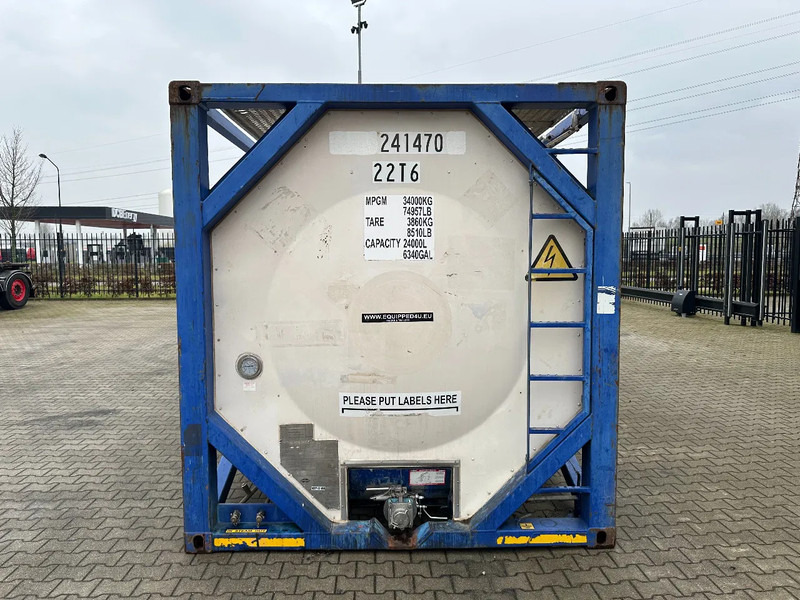 Cuve de stockage pour transport de carburant Welfit Oddy 20FT ISO, 23.910L / 1-COMP. , T11, valid 5Y inspection till 03/2026: photos 8