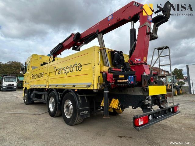 DAF XF 480/HMF 2530 L-CR Kran/Lenk/Lift/Baustoff - Camion plateau: photos 5 DAF XF 480/HMF 2530 L-CR Kran/Lenk/Lift/Baustoff - Camion plateau: photos 5