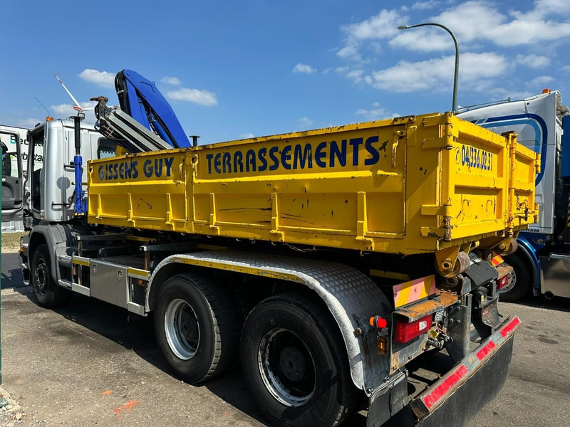 CONTAINER + CRANE FASSI F85.22 - 4m50 platform - 2x hydr - 2 extra hydr Functions for grabber + rotator - 5m70 total length - Ampliroll/ Multibenne système: photos 4 CONTAINER + CRANE FASSI F85.22 - 4m50 platform - 2x hydr - 2 extra hydr Functions for grabber + rotator - 5m70 total length - Ampliroll/ Multibenne système: photos 4