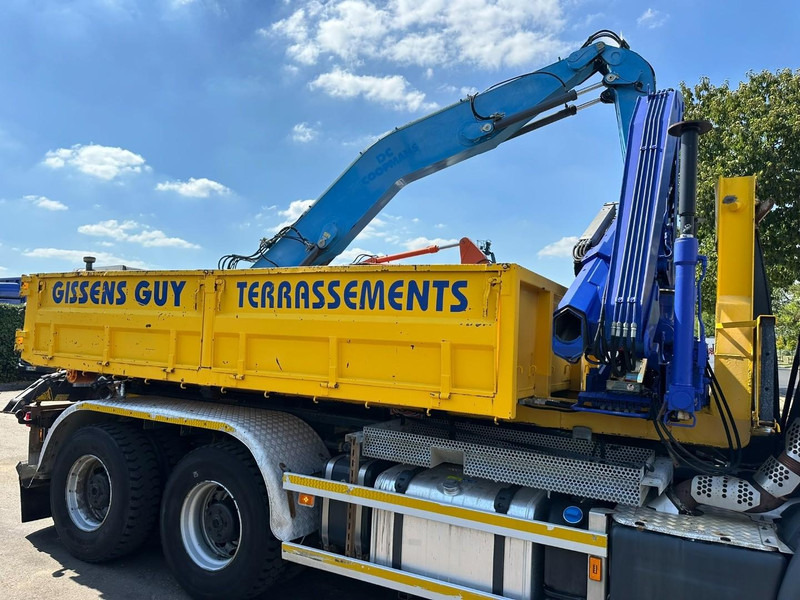 CONTAINER + CRANE FASSI F85.22 - 4m50 platform - 2x hydr - 2 extra hydr Functions for grabber + rotator - 5m70 total length - Ampliroll/ Multibenne système: photos 1 CONTAINER + CRANE FASSI F85.22 - 4m50 platform - 2x hydr - 2 extra hydr Functions for grabber + rotator - 5m70 total length - Ampliroll/ Multibenne système: photos 1