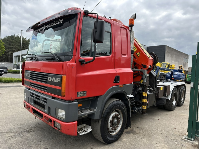 DAF 85 CF 430 6x4 CRANE PK 32.000 F (7x) + WINCH - EURO 2 - MANUAL ZF - HUB REDUCTION / STEEL SPRING - BE TRUCK - Camion grue: photos 3 DAF 85 CF 430 6x4 CRANE PK 32.000 F (7x) + WINCH - EURO 2 - MANUAL ZF - HUB REDUCTION / STEEL SPRING - BE TRUCK - Camion grue: photos 3