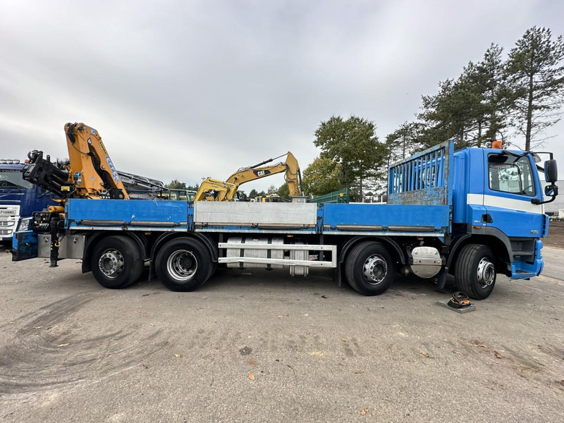 DAF CF 85.360 8x2 PLATFORM 7m35 + CRANE EFFER 165-3S + RADIO - MANUAL GEARBOX ZF - EURO 5 - BE TRUCK - Camion grue: photos 5 DAF CF 85.360 8x2 PLATFORM 7m35 + CRANE EFFER 165-3S + RADIO - MANUAL GEARBOX ZF - EURO 5 - BE TRUCK - Camion grue: photos 5