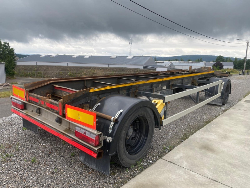 GS Meppel AC2000 - 20T CONTAINER AANHANGWAGEN / PORTE CONTAINER - AIR SUSPENSION - Remorque porte-conteneur/ Caisse mobile: photos 2 GS Meppel AC2000 - 20T CONTAINER AANHANGWAGEN / PORTE CONTAINER - AIR SUSPENSION - Remorque porte-conteneur/ Caisse mobile: photos 2