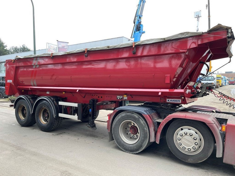 Kaiser 2-AS SAF DISC BACHE - 445/65R22.5 - 33T - BELGISCHE PAPEIREN MOGELIJK / PAPIERS BELGES POSSIBLE - Semi-remorque benne: photos 5 Kaiser 2-AS SAF DISC BACHE - 445/65R22.5 - 33T - BELGISCHE PAPEIREN MOGELIJK / PAPIERS BELGES POSSIBLE - Semi-remorque benne: photos 5