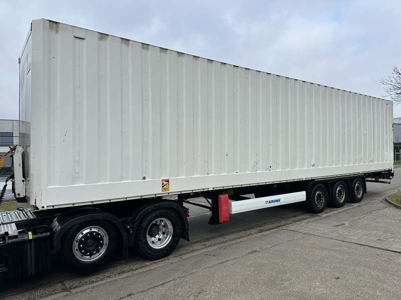 Krone 3-AXLES MB - CLOSED BOX / KIST / KOFFER - AIR SUSPENSION - 2m80 interior hieght - DISC - BE papers - nice condition - Semi-remorque fourgon: photos 1 Krone 3-AXLES MB - CLOSED BOX / KIST / KOFFER - AIR SUSPENSION - 2m80 interior hieght - DISC - BE papers - nice condition - Semi-remorque fourgon: photos 1