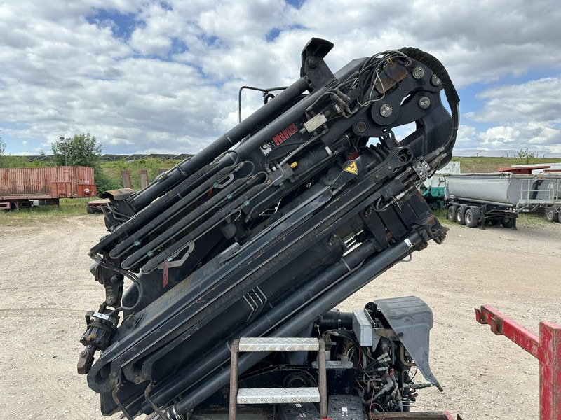 Semi-remorque plateau Kwb 2-AS KRAANWAGEN + HIAB 377 E-4 HIPRO + JIB 100X-3 + RADIO + ROTATOR - SAF assen - LUCHTVERING - BELGISCHE KENTEKEN: photos 19