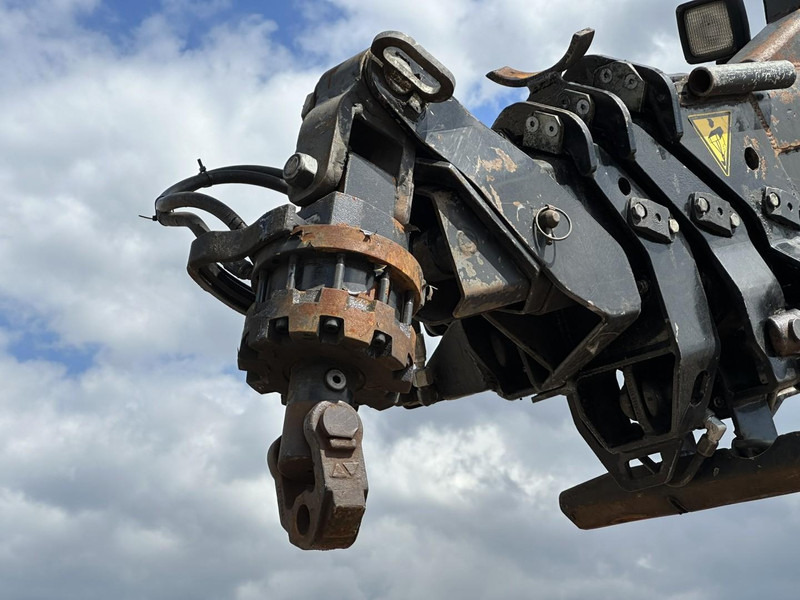 Semi-remorque plateau Kwb 2-AS KRAANWAGEN + HIAB 377 E-4 HIPRO + JIB 100X-3 + RADIO + ROTATOR - SAF assen - LUCHTVERING - BELGISCHE KENTEKEN: photos 11