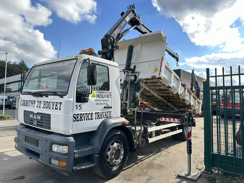 MAN LC 18.280 18T 4x2 TIPPER + CRANE (2018!!!) HIAB 099 E-2 DUO (921h!) - *157.000km* - FULL AIR - BE TRUCK - Camion benne, Camion grue: photos 2 MAN LC 18.280 18T 4x2 TIPPER + CRANE (2018!!!) HIAB 099 E-2 DUO (921h!) - *157.000km* - FULL AIR - BE TRUCK - Camion benne, Camion grue: photos 2
