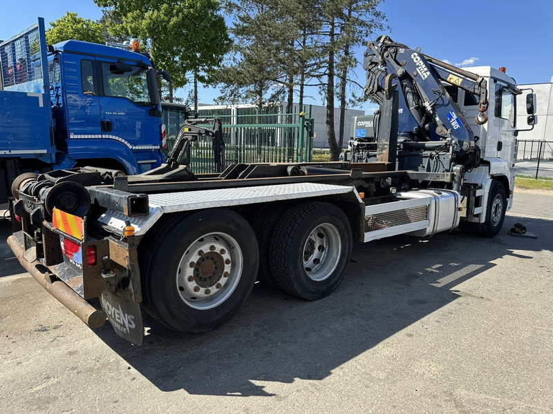 MAN TGA 26.310 6X2 HOOKLIFT + CRANE COPMA 160.4 + JIB J2 + WINCH - RADIO - LIFT + STEERING AXLE - EURO 3 - BE - Camion ampliroll, Camion grue: photos 5 MAN TGA 26.310 6X2 HOOKLIFT + CRANE COPMA 160.4 + JIB J2 + WINCH - RADIO - LIFT + STEERING AXLE - EURO 3 - BE - Camion ampliroll, Camion grue: photos 5