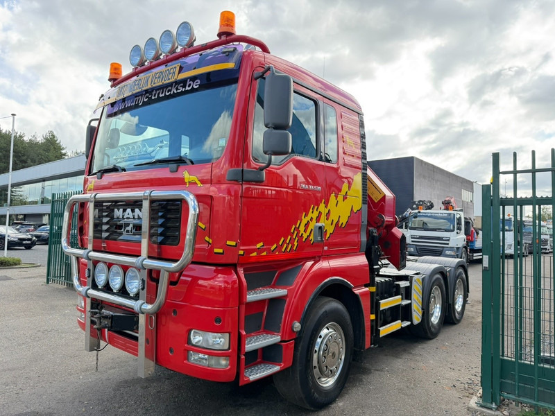 MAN TGA 33.530 6x4 - 90T + CRANE HMF 3720 K6 (17.3m) - RETARDER - MANUAL ZF - EURO 3 - 590.000km - ALCOA - BIG AXLES HUB REDUCTION - BE TRUCK - TOP CONDITION - Camion grue: photos 3 MAN TGA 33.530 6x4 - 90T + CRANE HMF 3720 K6 (17.3m) - RETARDER - MANUAL ZF - EURO 3 - 590.000km - ALCOA - BIG AXLES HUB REDUCTION - BE TRUCK - TOP CONDITION - Camion grue: photos 3