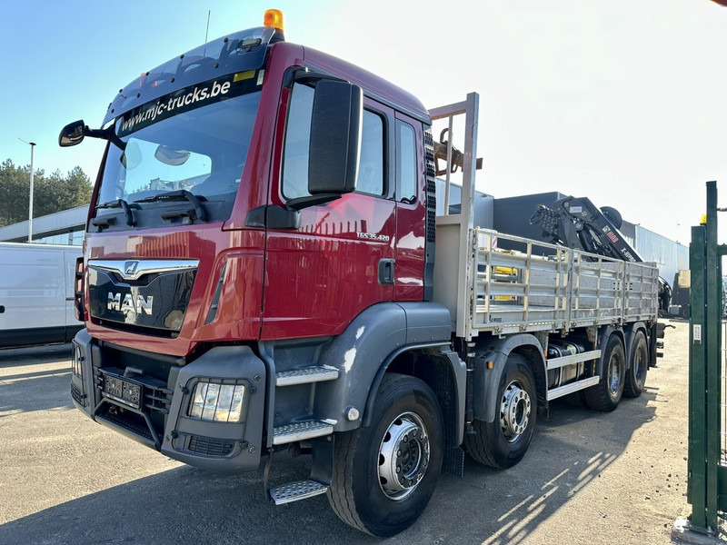 MAN TGS 35.420 8x4 + CRANE HIAB X-HIPRO 302 EP-5 - 192.000km - ROTATOR - 5/6 F - PLATFORM 6m55 - AIR SUSPENSION - TUV 06/2025 - TOP CONDITION - Camion grue: photos 5 MAN TGS 35.420 8x4 + CRANE HIAB X-HIPRO 302 EP-5 - 192.000km - ROTATOR - 5/6 F - PLATFORM 6m55 - AIR SUSPENSION - TUV 06/2025 - TOP CONDITION - Camion grue: photos 5