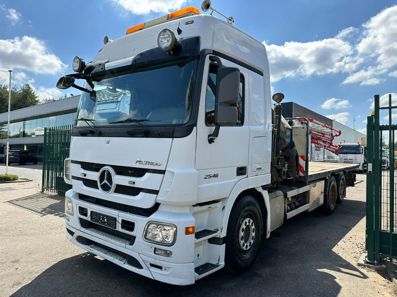 Mercedes-Benz ACTROS 2546 6x2 + CRANE HIAB 422 EP-6 HIPRO - *415.000km* - PLATFORM 6m50 - LIFT AXLE - MP 3 - EURO 5 - BELGIAN PAPERS - Camion grue: photos 4 Mercedes-Benz ACTROS 2546 6x2 + CRANE HIAB 422 EP-6 HIPRO - *415.000km* - PLATFORM 6m50 - LIFT AXLE - MP 3 - EURO 5 - BELGIAN PAPERS - Camion grue: photos 4