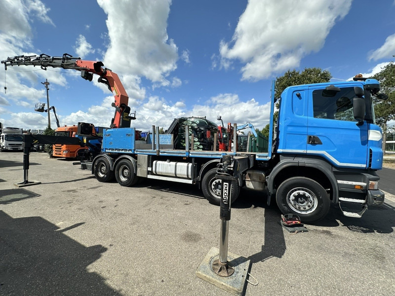 Scania G440 8x4 + (26.5m!) CRANE PALFINGER PK78002 SH G 8x + 1 + WINCH - PLATFORM 6m25 - MANUAL - HUB REDUCTION - STEEL SPRING - EURO 5 - BE TRUCK - Camion grue: photos 4 Scania G440 8x4 + (26.5m!) CRANE PALFINGER PK78002 SH G 8x + 1 + WINCH - PLATFORM 6m25 - MANUAL - HUB REDUCTION - STEEL SPRING - EURO 5 - BE TRUCK - Camion grue: photos 4