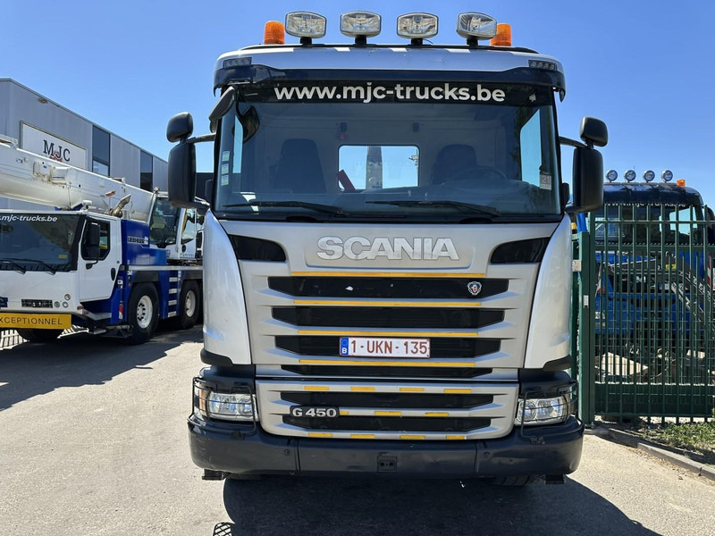 Scania G450 6x4 HOOKLIFT AJK 20T - 5760mm - 3m90 WB - HUB REDUCTION / STEEL SUSP. - EURO 6 - BE TRUCK - Camion ampliroll: photos 2 Scania G450 6x4 HOOKLIFT AJK 20T - 5760mm - 3m90 WB - HUB REDUCTION / STEEL SUSP. - EURO 6 - BE TRUCK - Camion ampliroll: photos 2