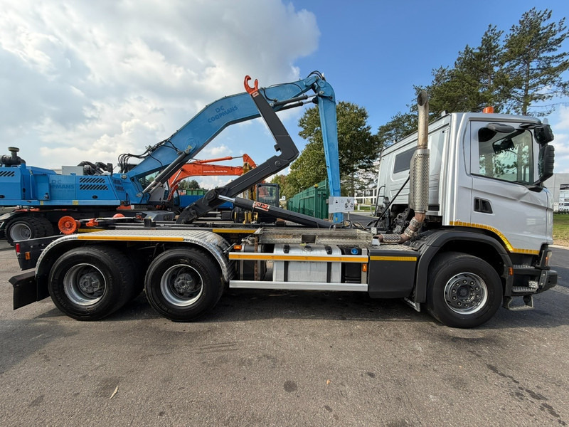 Scania G450 XT 6X4 AJK HAAKSYSTEEM 20T - 5760mm - WB 3m90 - HUB REDUCTION / STEEL SUSPENSION - EURO 6 - BE TRUCK - Camion ampliroll: photos 4 Scania G450 XT 6X4 AJK HAAKSYSTEEM 20T - 5760mm - WB 3m90 - HUB REDUCTION / STEEL SUSPENSION - EURO 6 - BE TRUCK - Camion ampliroll: photos 4