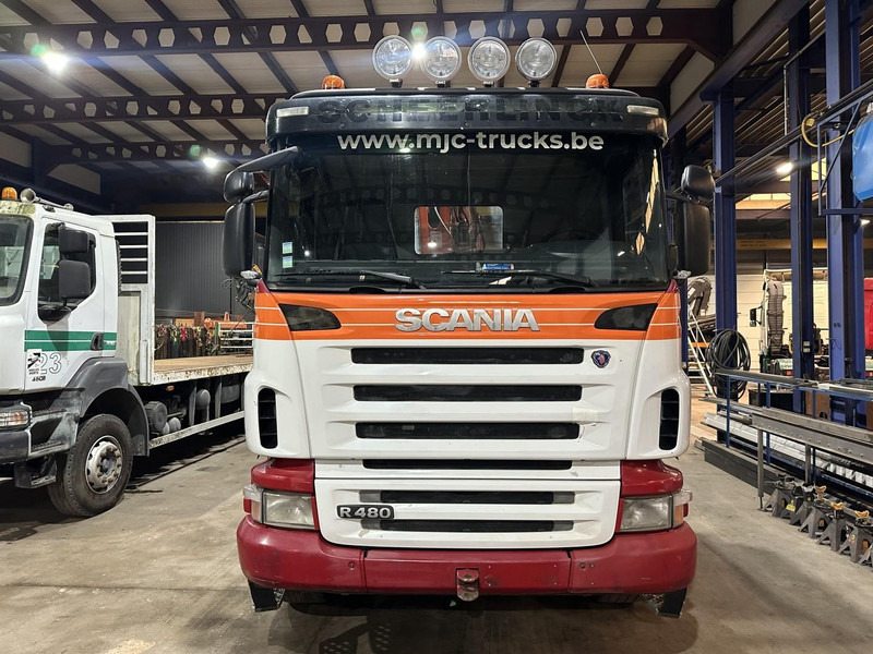 Scania G480 8x4 TIPPER + CRANE ATLAS 240.E4 + RADIO - STEEL SPRING / BIG AXLES - Camion benne, Camion grue: photos 2 Scania G480 8x4 TIPPER + CRANE ATLAS 240.E4 + RADIO - STEEL SPRING / BIG AXLES - Camion benne, Camion grue: photos 2