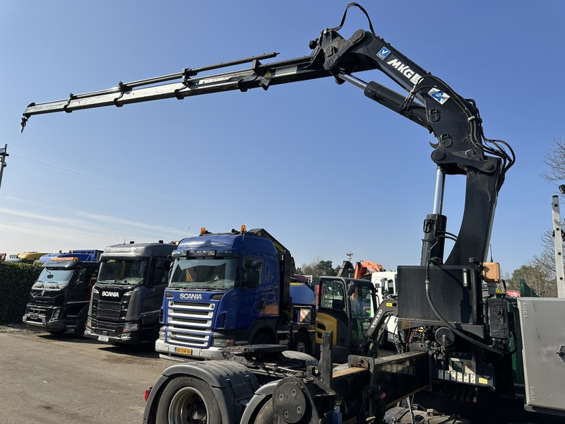 Camion grue Scania R500 V8 6x2 + KRAN MKG HLK 231 HP (23tm) - 4x HYDR - RADIO - RETARDER - MANUAL - LIFT + STEERING AXLE: photos 8