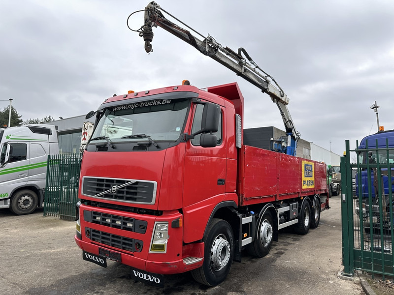 Volvo FH 400 8X4 + HIAB 130 R - STEEL SPRING / BLATT / BALLIESTAS - I SHIFT - BELGIAN TRUCK - Camion plateau, Camion grue: photos 3 Volvo FH 400 8X4 + HIAB 130 R - STEEL SPRING / BLATT / BALLIESTAS - I SHIFT - BELGIAN TRUCK - Camion plateau, Camion grue: photos 3