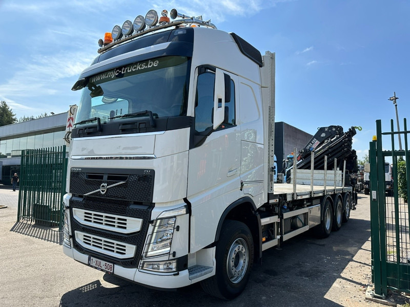 Volvo FH 420 8x4 TRIDEM KRAANWAGEN + (26m!) HIAB 408 E-8 + 2 ME HIPRO + WINCH - 63.000km ONLY - CREWCAB 4 SEATER - PLATFORM 7m - TOP CONDITION - Camion plateau, Camion grue: photos 5 Volvo FH 420 8x4 TRIDEM KRAANWAGEN + (26m!) HIAB 408 E-8 + 2 ME HIPRO + WINCH - 63.000km ONLY - CREWCAB 4 SEATER - PLATFORM 7m - TOP CONDITION - Camion plateau, Camion grue: photos 5