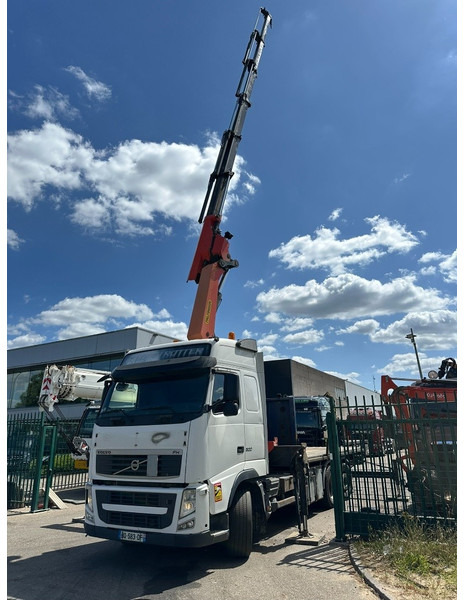 Volvo FH 500 6X2 + CRANE PALFINGER PK50002 E 6x - RETARDER - PLATFORM 6m20 - TWISTLOCKS 20' - 561.000km - EURO 5 - Camion grue: photos 5 Volvo FH 500 6X2 + CRANE PALFINGER PK50002 E 6x - RETARDER - PLATFORM 6m20 - TWISTLOCKS 20' - 561.000km - EURO 5 - Camion grue: photos 5