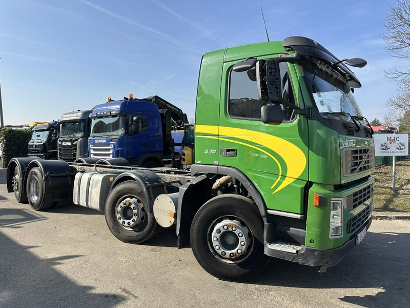 Volvo FM 340 8x2 CHASSIS (7m35) - LIFT+STEERING AXLE - MANUAL GEARBOX - EURO 3 - TÜV 05/2025 - BE TRUCK - Châssis cabine: photos 1 Volvo FM 340 8x2 CHASSIS (7m35) - LIFT+STEERING AXLE - MANUAL GEARBOX - EURO 3 - TÜV 05/2025 - BE TRUCK - Châssis cabine: photos 1