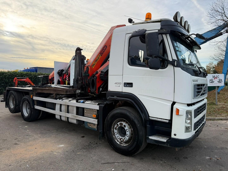 Volvo FM 400 6x2 HOOKLIFT + CRANE PALFINGER PK 15500 B (2x) - 5/6 F - MANUAL - EURO 4 - BE TRUCK - Camion ampliroll, Camion grue: photos 3 Volvo FM 400 6x2 HOOKLIFT + CRANE PALFINGER PK 15500 B (2x) - 5/6 F - MANUAL - EURO 4 - BE TRUCK - Camion ampliroll, Camion grue: photos 3