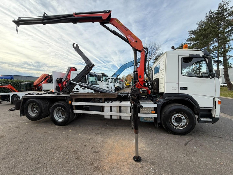 Volvo FM 400 6x2 HOOKLIFT + CRANE PALFINGER PK 15500 B (2x) - 5/6 F - MANUAL - EURO 4 - BE TRUCK - Camion ampliroll, Camion grue: photos 5 Volvo FM 400 6x2 HOOKLIFT + CRANE PALFINGER PK 15500 B (2x) - 5/6 F - MANUAL - EURO 4 - BE TRUCK - Camion ampliroll, Camion grue: photos 5