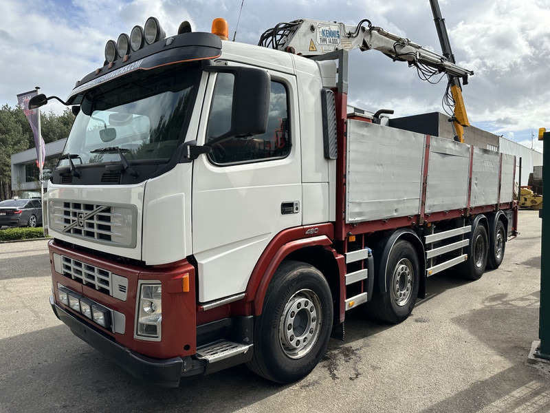 Camion plateau Volvo FM 480 8X2 - EURO 5 - STEERING AXLE / LENK ACHSE + KENNIS 14.000R - I SHIFT: photos 7