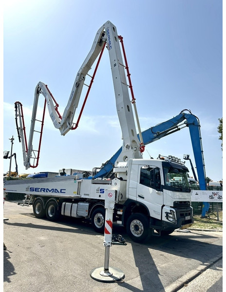 Volvo FMX 500 8x4 + SERMAC 5Z42 BETONPUMP 42m! - *108.000km* - TÜV 11/2025 - ALCOA - HUB REDUCTION - TOP CONDITION - BELGIAN TRUCK - Camion pompe: photos 3 Volvo FMX 500 8x4 + SERMAC 5Z42 BETONPUMP 42m! - *108.000km* - TÜV 11/2025 - ALCOA - HUB REDUCTION - TOP CONDITION - BELGIAN TRUCK - Camion pompe: photos 3