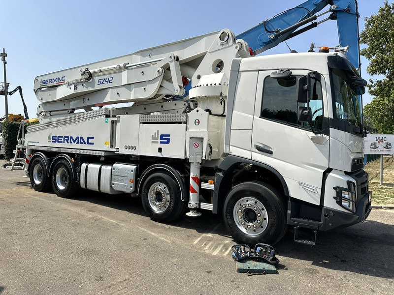 Volvo FMX 500 8x4 + SERMAC 5Z42 BETONPUMP 42m! - *108.000km* - TÜV 11/2025 - ALCOA - HUB REDUCTION - TOP CONDITION - BELGIAN TRUCK - Camion pompe: photos 1 Volvo FMX 500 8x4 + SERMAC 5Z42 BETONPUMP 42m! - *108.000km* - TÜV 11/2025 - ALCOA - HUB REDUCTION - TOP CONDITION - BELGIAN TRUCK - Camion pompe: photos 1