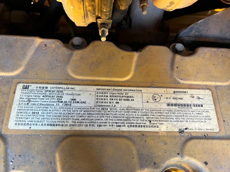 Cat 140M - Niveleuse: photos 2 Cat 140M - Niveleuse: photos 2