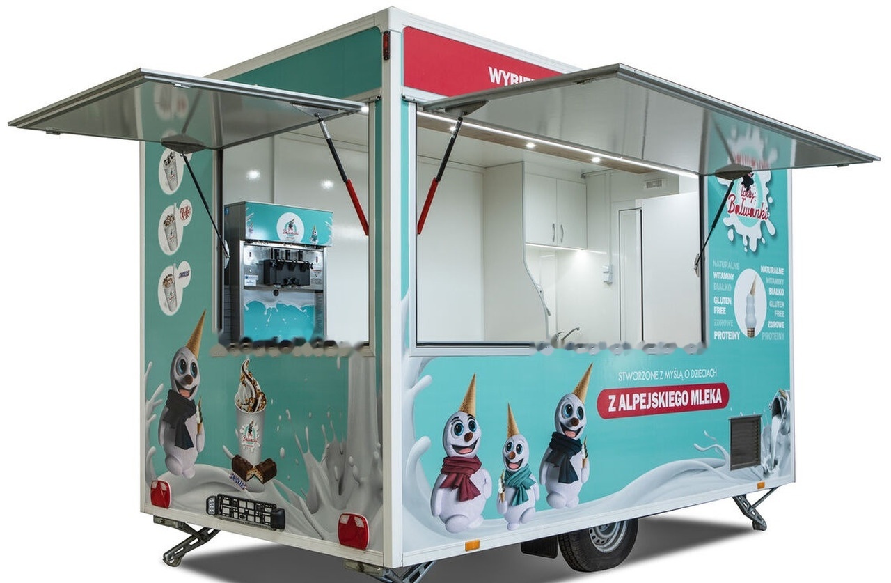 Bannert Imbiss Handel Ice Cream Lody - Remorque magasin: photos 1 Bannert Imbiss Handel Ice Cream Lody - Remorque magasin: photos 1