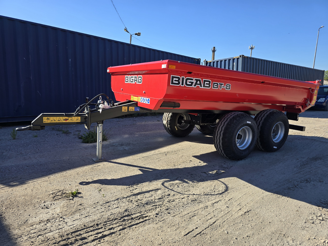 BIGAB BT-8 HARDOX - Benne agricole: photos 1 BIGAB BT-8 HARDOX - Benne agricole: photos 1