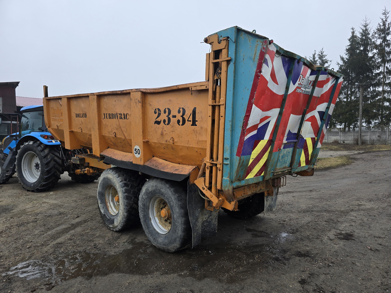 ROLLAND TURBOVRAC 23-34 - Benne agricole: photos 5 ROLLAND TURBOVRAC 23-34 - Benne agricole: photos 5