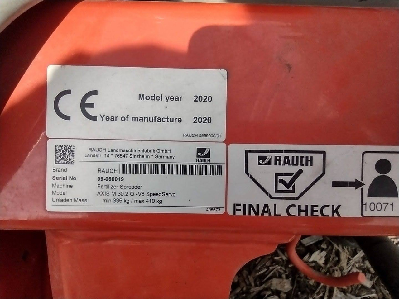 Kuhn Axis M 30.2 Q-V8 - Distributeur d'engrais: photos 3 Kuhn Axis M 30.2 Q-V8 - Distributeur d'engrais: photos 3