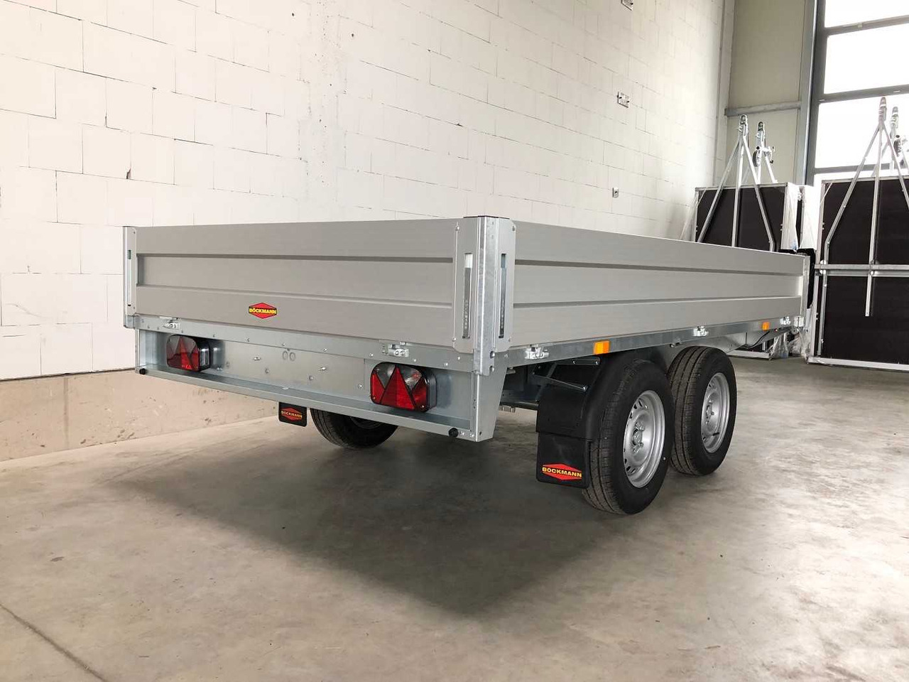 BOECKMANN HL-AL 3218/20 Eco XXL Hochlader - Remorque plateau: photos 5 BOECKMANN HL-AL 3218/20 Eco XXL Hochlader - Remorque plateau: photos 5