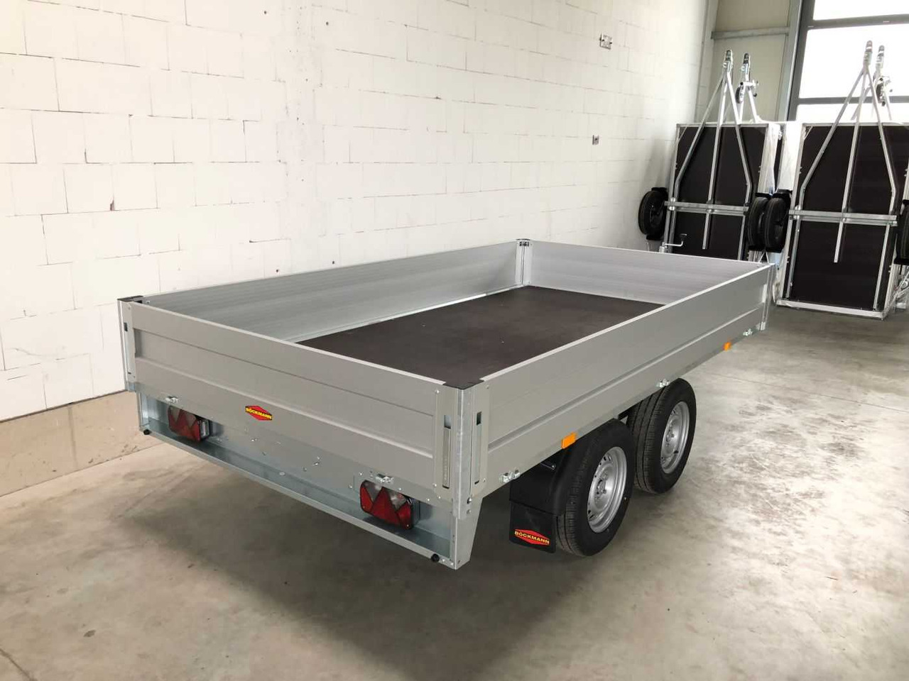 BOECKMANN HL-AL 3218/27 Eco XXL Hochlader - Remorque plateau: photos 4 BOECKMANN HL-AL 3218/27 Eco XXL Hochlader - Remorque plateau: photos 4