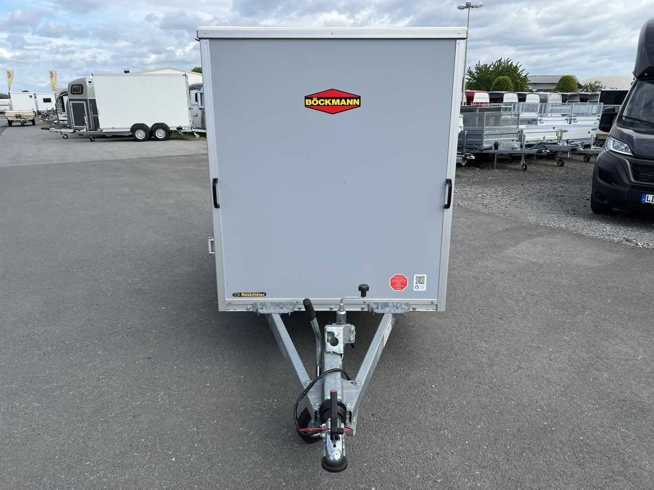 BOECKMANN KT 2513/135 F Tür TKL Stützen Kofferanhänger en crédit-bail BOECKMANN KT 2513/135 F Tür TKL Stützen Kofferanhänger: photos 8