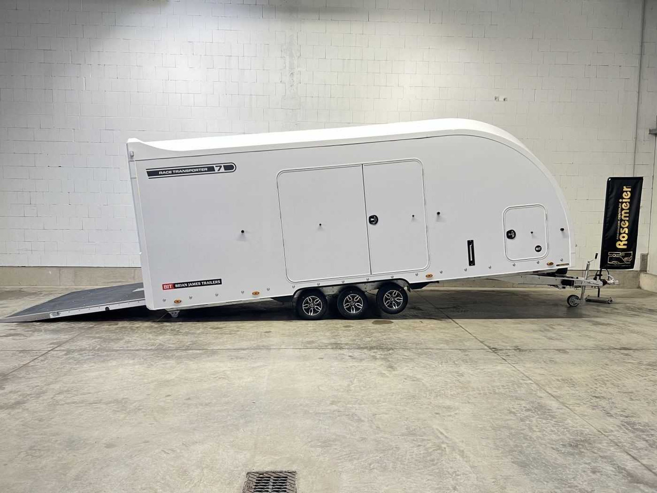 BRIAN_JAMES Race Transporter 7 Autotransporter geschlossen - Remorque porte-voitures: photos 1 BRIAN_JAMES Race Transporter 7 Autotransporter geschlossen - Remorque porte-voitures: photos 1