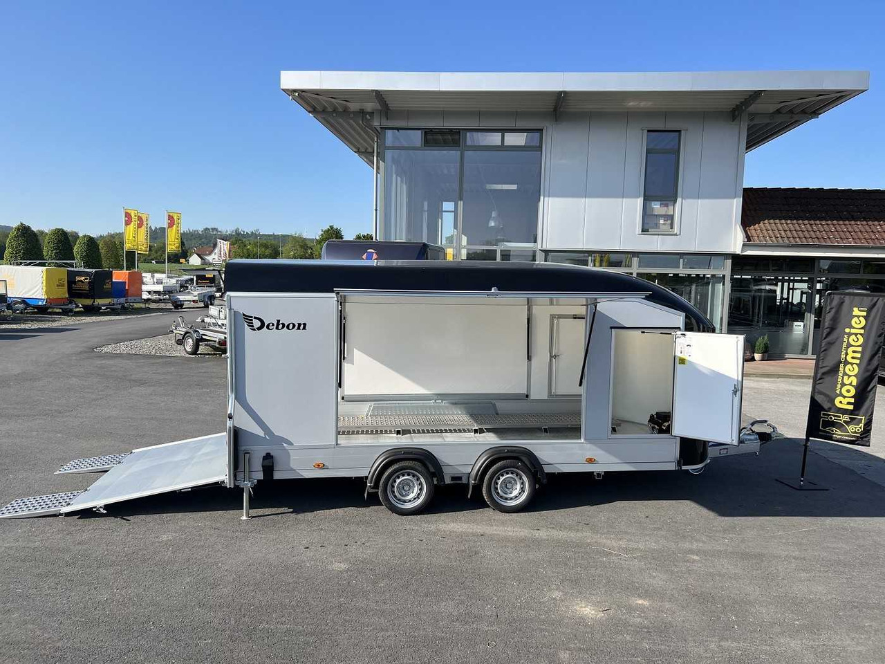 CHEVAL LIBERTE DEBON C1000 Roadster E-Winde, Stand Autotransporter ge - Remorque porte-voitures: photos 1 CHEVAL LIBERTE DEBON C1000 Roadster E-Winde, Stand Autotransporter ge - Remorque porte-voitures: photos 1