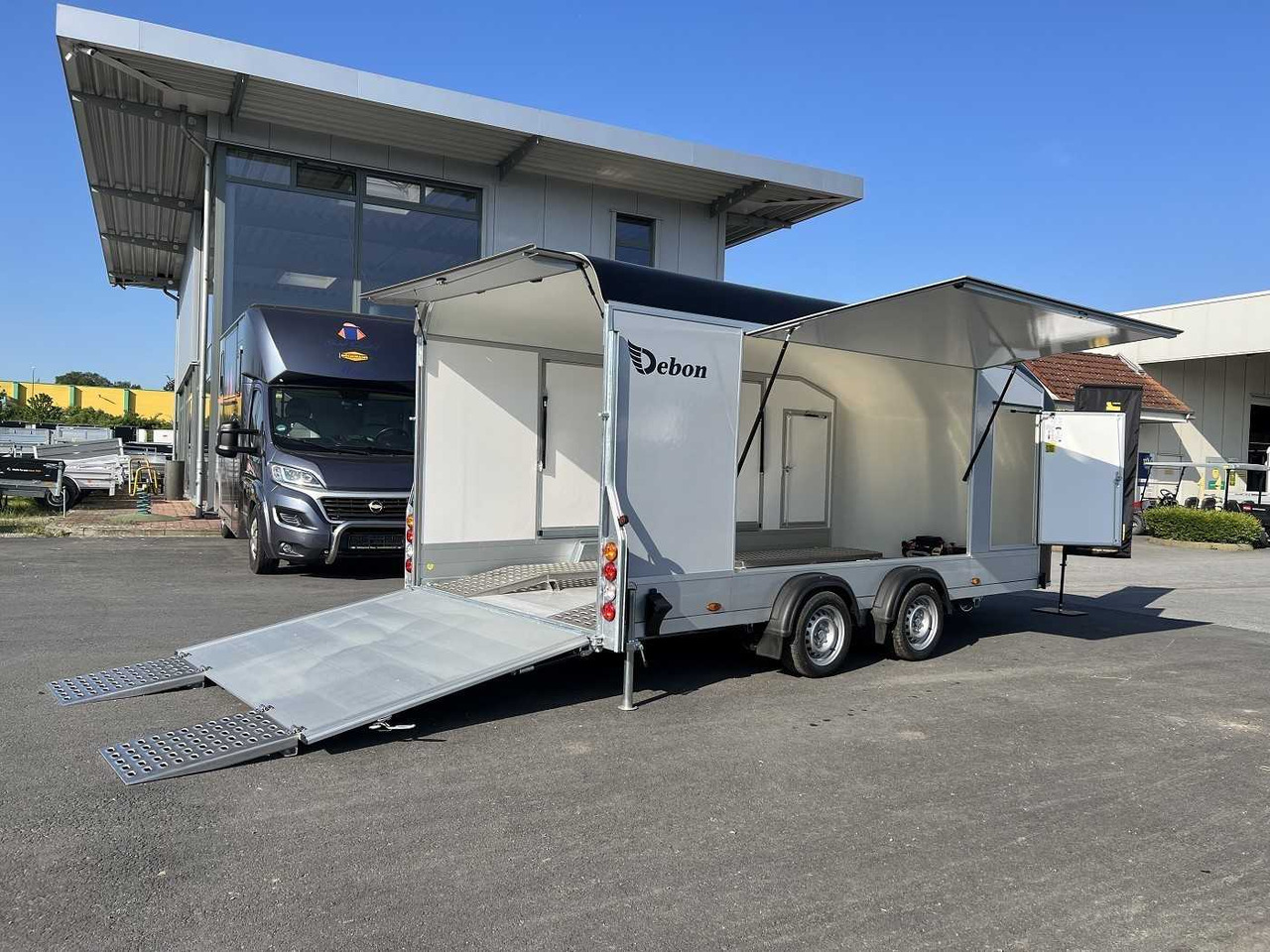 CHEVAL LIBERTE DEBON C1000 Roadster E-Winde, Stand Autotransporter ge - Remorque porte-voitures: photos 5 CHEVAL LIBERTE DEBON C1000 Roadster E-Winde, Stand Autotransporter ge - Remorque porte-voitures: photos 5