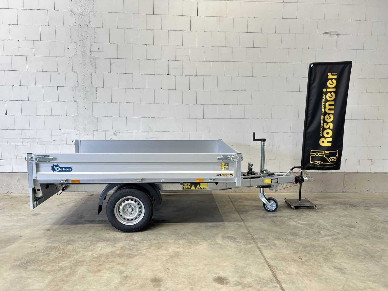 CHEVAL LIBERTE DEBON PW0E Eco 1500 Rückwärtskipper - Remorque benne: photos 5 CHEVAL LIBERTE DEBON PW0E Eco 1500 Rückwärtskipper - Remorque benne: photos 5